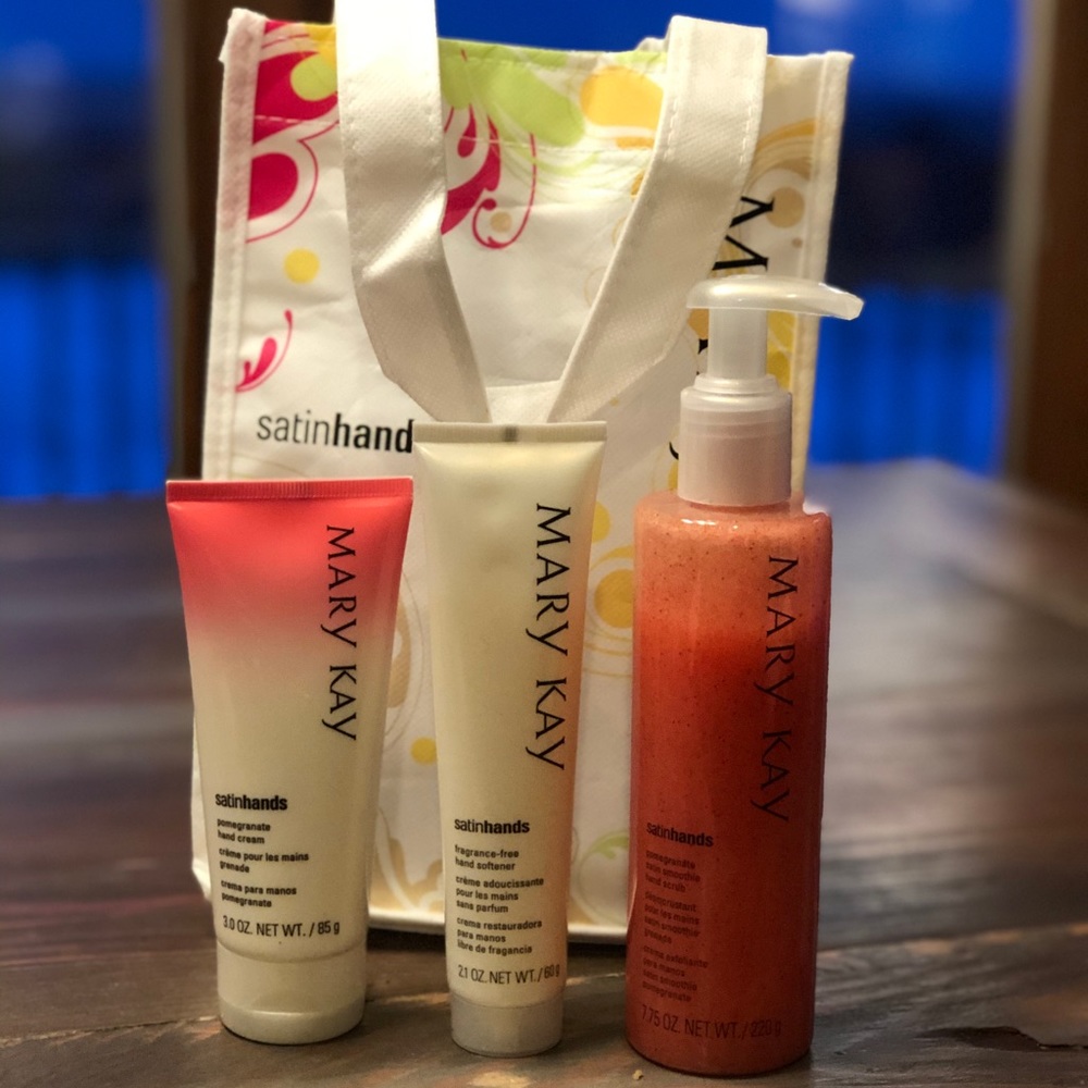 Pomegranate Mary Kay Satin Hands